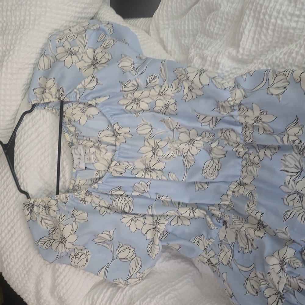 Parker & Rowe Short Sleeve Floral Maxi Dress